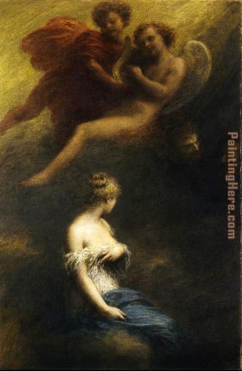 The Damnation of Faust painting - Henri Fantin-Latour The Damnation of Faust art painting